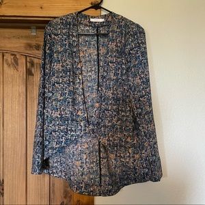 Multicolored Lush Blazer Size Large